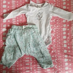 H&M organic cotton bunny set; perfect for Easter!